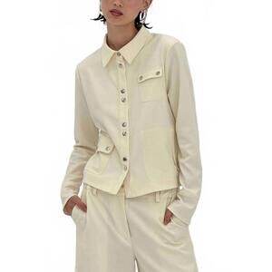 NEW FIND ME NOW leon jacket in buttercream